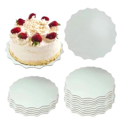 Imagem de Cake Boards Ondulado Base para Bolo 20 Cm Mdf (15 Unidades)  Digoarts 