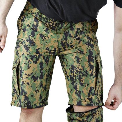 Imagem de Calça Bermuda Modular - Double Fishing - Camuflado e Liso