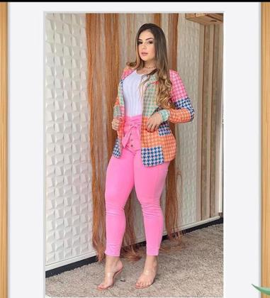 Imagem de Calça clochad candy onça preta