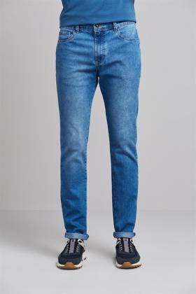 Imagem de Calça Jeans Slim Fit - Lavagem Clara