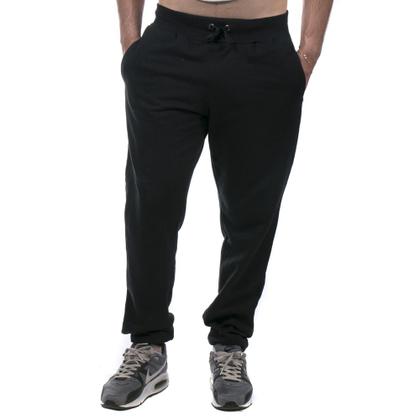 Imagem de Calca Moletom Calça Lisa Masculino cor Preto