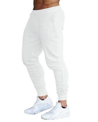 Imagem de  Calça Moletom Masculina Jogger Slim Fit Básica Lisa