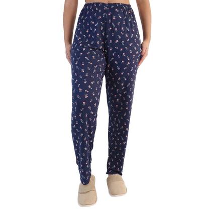 Imagem de Calça Pijama Floral Marinho Malwee 1000117648 Viscose