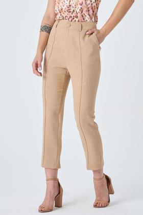 Imagem de Calça PKS Alfaiataria Capri Bege