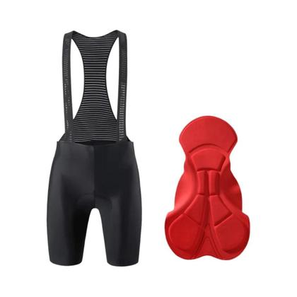 Imagem de Calças De Ciclismo Masculinas MTB RION Com Suspensórios E Almofada 3D, Sem Costura, Para Verão