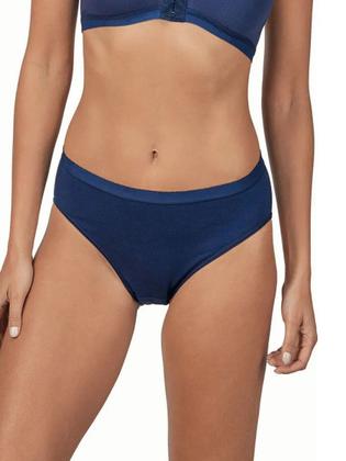 Imagem de Calcinha Calça Cavada Lithos Cotton DeMillus 056014 básica