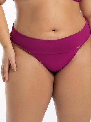 Imagem de Calcinha de Biquíni de Cós Fio Duplo Lisa 