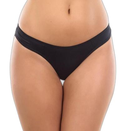 Imagem de Calcinha de lingerie adulto avulsa fio duplo de algodão