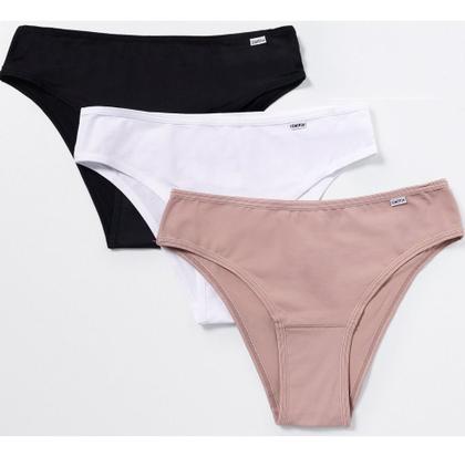 Imagem de Calcinha Del Rio Algodão Ref.51806- Kit Com 6