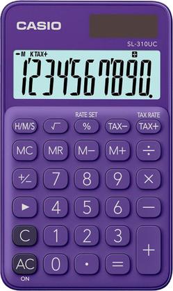 Imagem de Calculadora Casio SL-310UC-PL (10 Digitos) - Roxo