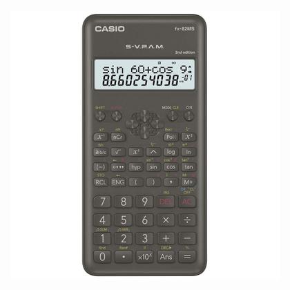 Imagem de Calculadora Cientifica Casio FX-82MS-2W 2ND Edition - 12 Digitos - Preto