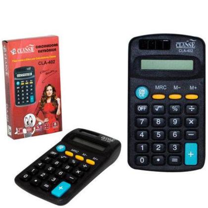 Imagem de Calculadora De Bolso Compacta Para Uso Diário No Comércio Escola Ou Escritório Com Garantia