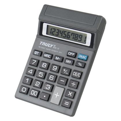 Imagem de Calculadora Truly 806-10 - 10 Digitos - Preto