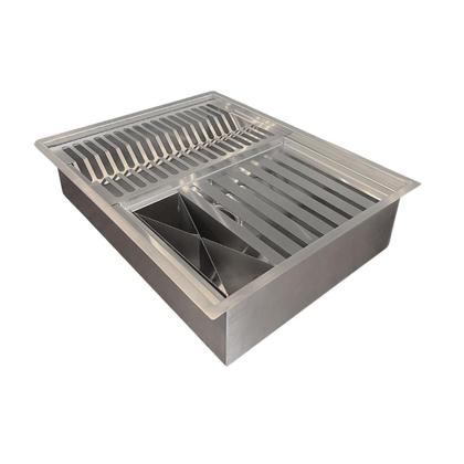 Imagem de Calha Gourmet Escorredor Inox Tamanho 40x50 Cm Ecosul