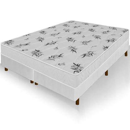 Imagem de Cama Box Colchão Queen Size Castelar Espuma D33 158x198x54cm