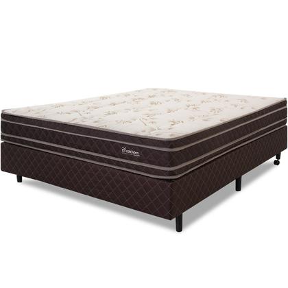 Imagem de Cama Box Colchão Viúva 100% Espuma Dupla Face Antialérgico 128x188x56cm - BF Colchões
