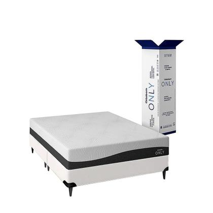 Imagem de Cama box e Colchão Only SuperKing (193x203x61) - Ortobom