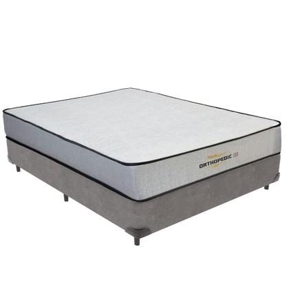 Imagem de Cama Box Viúvo Cinza Colchão Orthopedic D33 V-Tech