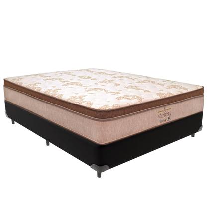 Imagem de Cama Box Viúvo Preto Colchão Victory Molas V-Tech V-Tech