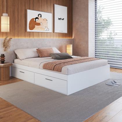 Imagem de Cama Casal com 4 Portas 140 Tókio para Quarto