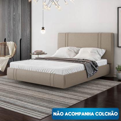 Imagem de Cama Flutuante Star King Size Linho - Skybox