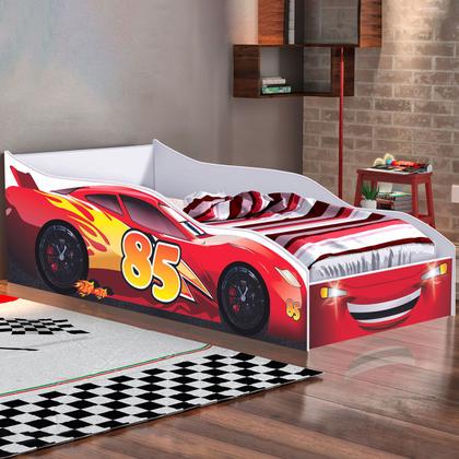 Imagem de Cama Infantil Carro Red 1104 - Gabrielli Móveis