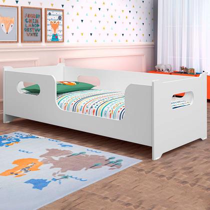 Imagem de Cama Infantil Montessoriana Encanto Branco - Gabrielli Móveis