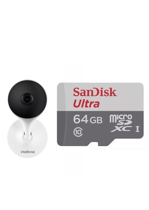 Imagem de Câmera Interna Inteligente Wi-Fi Full HD Intelbras iM3 MicSd