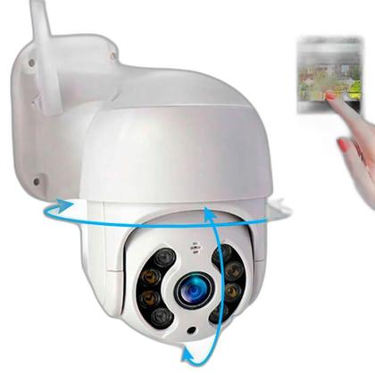 Imagem de Câmera Ip Externa 100% À Prova D'Água Wi-Fi Icsee Full Hd