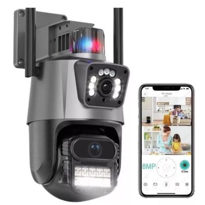 Imagem de Câmera Segurança APUAICA P11-QQ6 4K UHD 6MP Wi-Fi