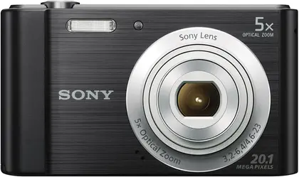 Câmera sony cyber-shot dsc-w800 preta com bolsa original - Câmera