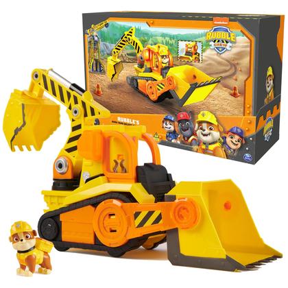 Imagem de Caminhão de construção Toy Rubble & Crew Bark Yard Bulldozer