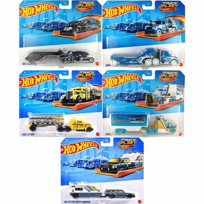 Imagem de Caminhão Hot Wheels Track Fleet - Modelos Sortidos - Mattel