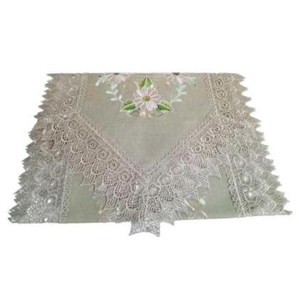 Imagem de Caminho Mesa Jolitex Bordado E Rendado Cancun 0,40Cmx 1,80M
