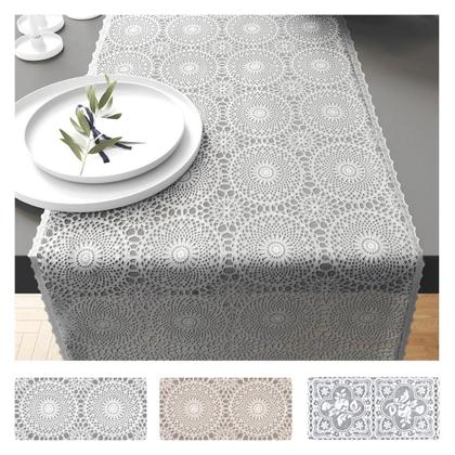 Imagem de Caminho Trilho Mesa Renda Plástico Impermeável 50x140 Vr