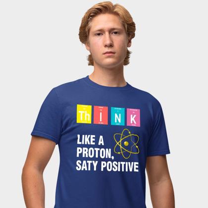 Imagem de Camisa Camiseta Genuine Grit Masculina Estampada Algodão 30.1 Think Like a Proton