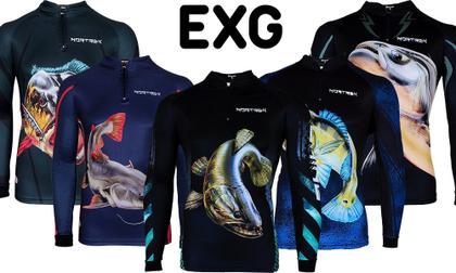 Imagem de Camisa de Pesca Tamanho Extra Grande C/Proteção Solar UV50+ Nortrek Escolha o Modelo