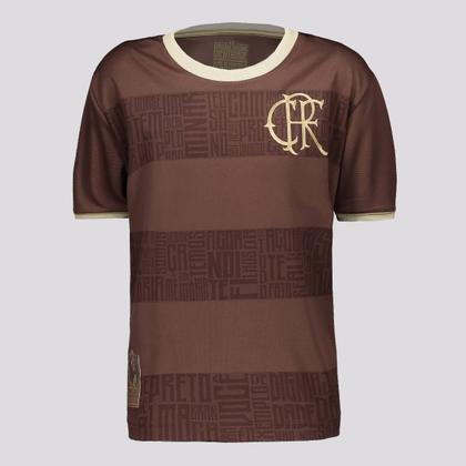 Imagem de Camisa Flamengo Identidade Infantil Marrom