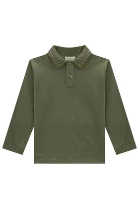 Imagem de Camisa Pólo Clássica Azul Marinho Tam 8 a 12 - LucBoo 79203