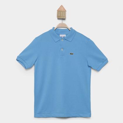 Imagem de Camisa Polo Infantil Lacoste Manga Curta Masculina