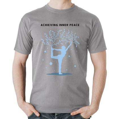 Imagem de Camiseta Algodão Achieving Inner Peace - Foca na Moda