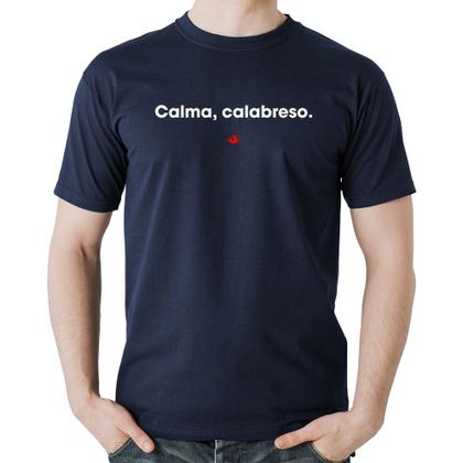 Imagem de Camiseta Algodão Calma, calabreso. - Foca na Moda