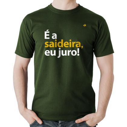 Imagem de Camiseta Algodão É a saideira, eu juro! - Foca na Moda
