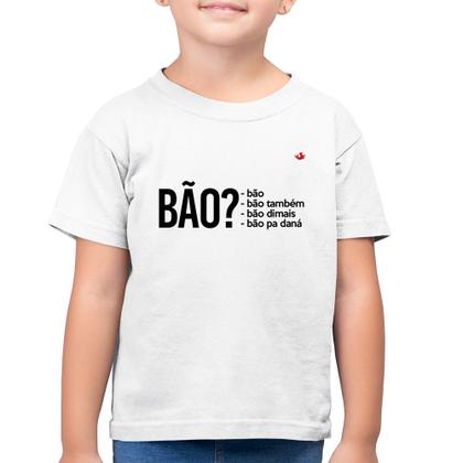 Imagem de Camiseta Algodão Infantil Bão - Foca na Moda