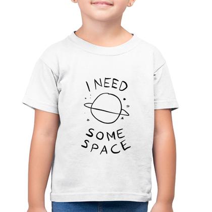 Imagem de Camiseta Algodão Infantil I Need Some Space - Foca na Moda