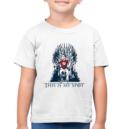 Imagem de Camiseta Algodão Infantil This Is My Spot - Foca na Moda
