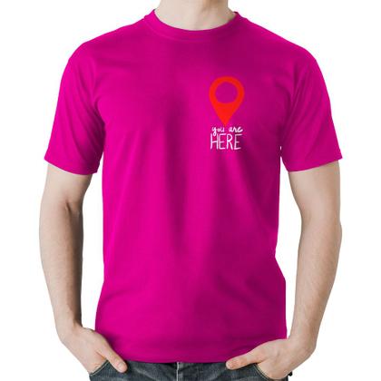 Imagem de Camiseta Algodão You Are Here - Foca na Moda