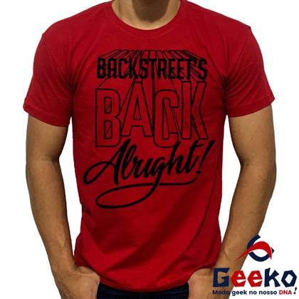 Imagem de Camiseta Backstreet Boys 100% Algodão Pop Geeko