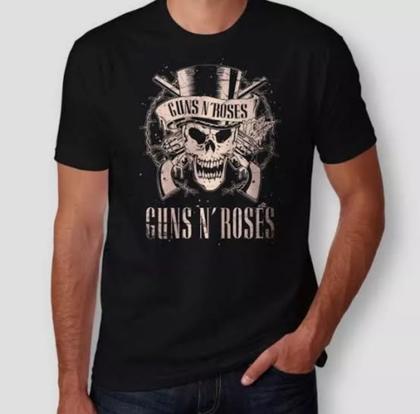 Imagem de Camiseta banda de rock clássico - Nova moda Prata