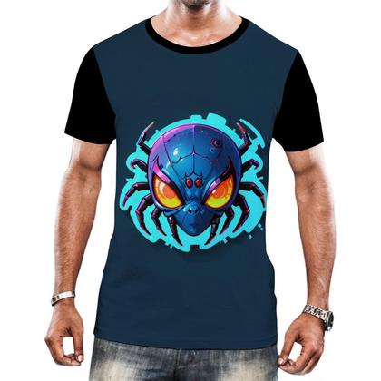 Imagem de Camiseta Camisa Tshirt Animais Cyberpunk Aranha Artrópode